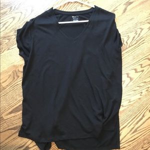 Black Athletic Wear Top